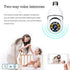 WiFi Light Bulb Security Camera with panoramic monitoring and mobile phone remote control features.