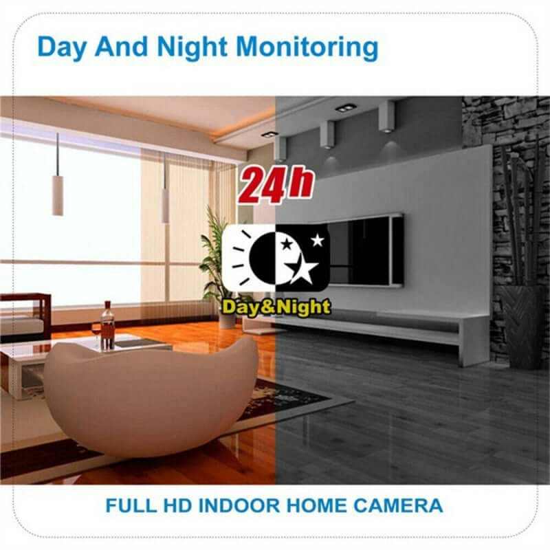 WiFi Light Bulb Security Camera with panoramic monitoring and mobile phone remote control features.