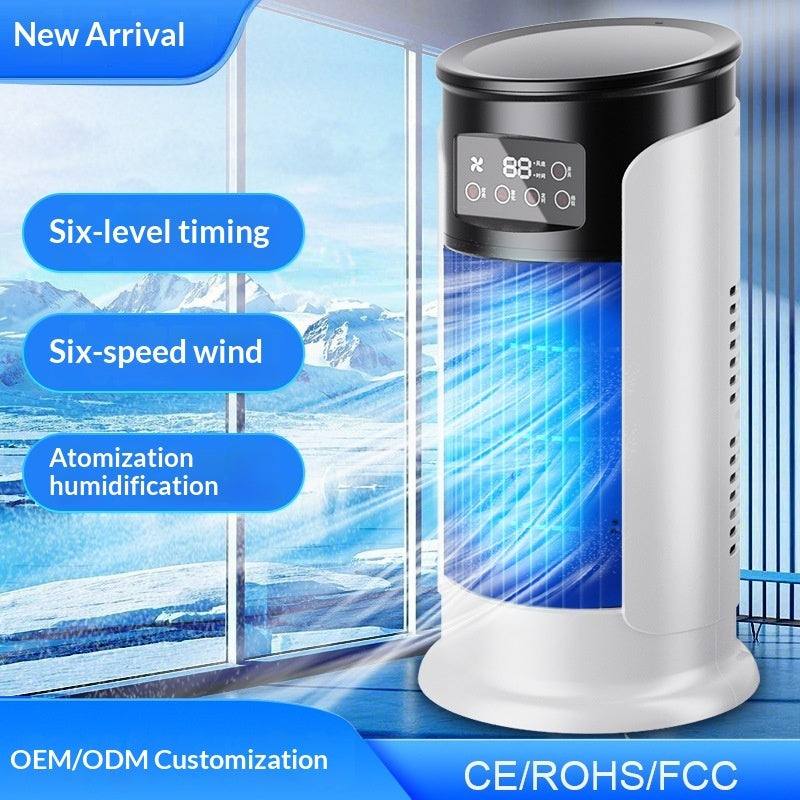 Portable Air Cooler Fan – 3 in 1 quiet cooling desk fan with water-cooling technology for refreshing comfort anywhere.
